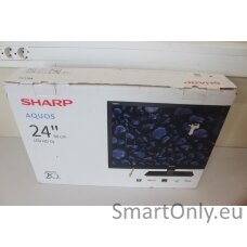 SALE OUT. Sharp 24EA3E 24” (61cm) HD Ready LED TV Sharp LED TV 24EA3E 24” (61 cm), HD, 1366 x 768, DVB-T/T2/C/S/S2, DAMAGED PACKAGING