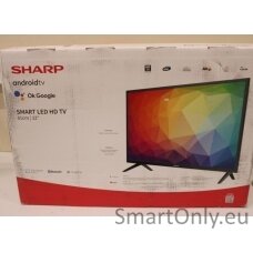 SALE OUT.  Sharp 32FG2EA 32" (81 cm) Smart TV Android TV HD Black DAMAGED PACKAGING, USED