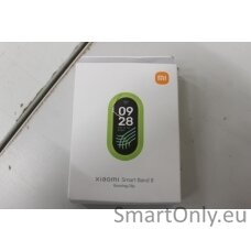 SALE OUT.DAMAGED PACKAGING Xiaomi Smart Band 8 Running Clip Black/green DAMAGED PACKAGING Black/Green Strap material: PC, TPU Supported data items: Step count, stride, cadence (SPM), pace, distance, cadence-pace ratio, ground contact time, flight time, fl