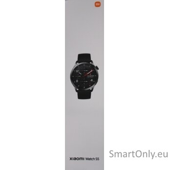 SALE OUT. Xiaomi Watch S5 46mm, Black | SALE OUT. Watch S5 46mm | Smart watch | AMOLED | 1.48” | Waterproof | Black | UNPACKED SALE OUT. Xiaomi Watch S5 46mm, Black | SALE OUT. Watch S5 46mm | Smart watch | AMOLED | 1.48” | Waterproof | Black | UNPACKED