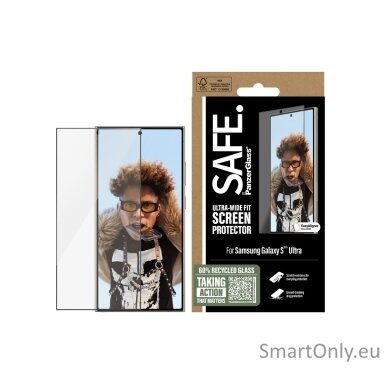 SAFE by PanzerGlass Screen Protector Samsung Galaxy S25 Ultra | Ultra-Wide Fit w Aligner | PanzerGlass SAFE by PanzerGlass Screen Protector Samsung Galaxy S25 Ultra | Ultra-Wide Fit w Aligner | PanzerGlass