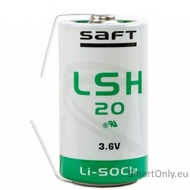 Saft LSH20 U-Lötfahne ER-D 3.6V 13000mAh Lithium 1 pcs Saft LSH20 U-Lötfahne ER-D 3.6V 13000mAh Lithium 1 pcs