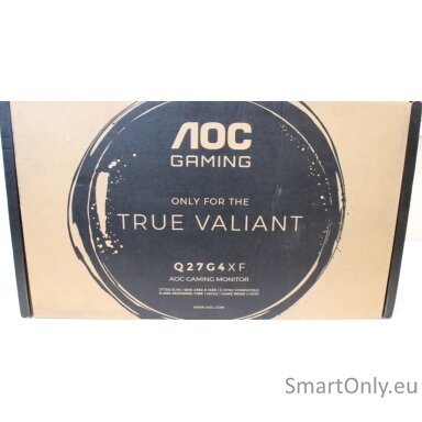 SALE OUT. AOC Gaming Q27G4XF 27", 2560x1440/1ms/250cd/m², HDMI, DisplayPort, USB | AOC | Q27G4XF | 27 " | IPS | 16:9 | 180 Hz | 1 ms | 2560 x 1440 pixels | 300 cd/m² | HDMI ports quantity 1 | Black | Warranty 35 month(s) | DAMAGED PACKAGING, DEMO SALE OUT. AOC Gaming Q27G4XF 27", 2560x1440/1ms/250cd/m², HDMI, DisplayPort, USB | AOC | Q27G4XF | 27 " | IPS | 16:9 | 180 Hz | 1 ms | 2560 x 1440 pixels | 300 cd/m² | HDMI ports quantity 1 | Black | Warranty 35 month(s) | DAMAGED PACKAGING, DEMO
