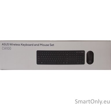 SALE OUT. ASUS CW100 KEYBOARD+MOUSE/BK/UI/104 | SALE OUT. | Asus CW100 | Keyboard and Mouse Set | Wireless | US | Black | DEMO SALE OUT. ASUS CW100 KEYBOARD+MOUSE/BK/UI/104 | SALE OUT. | Asus CW100 | Keyboard and Mouse Set | Wireless | US | Black | DEMO