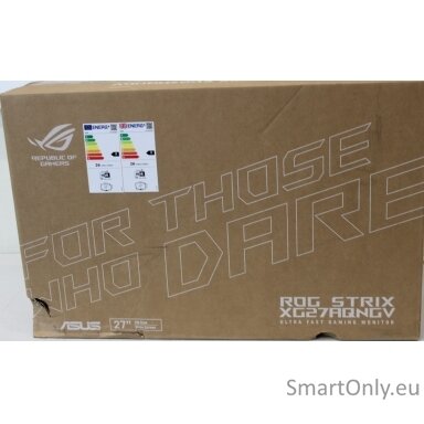 SALE OUT. | Asus | ROG Strix Pulsar XG27AQNGV | 27 " | Ultrafast IPS | 16:9 | 360 Hz | 1 ms | 2560 x 1440 pixels | 400 cd/m² | HDMI ports quantity 2 | Warranty 36 month(s) | DAMAGED PACKAGING SALE OUT. | Asus | ROG Strix Pulsar XG27AQNGV | 27 " | Ultrafast IPS | 16:9 | 360 Hz | 1 ms | 2560 x 1440 pixels | 400 cd/m² | HDMI ports quantity 2 | Warranty 36 month(s) | DAMAGED PACKAGING