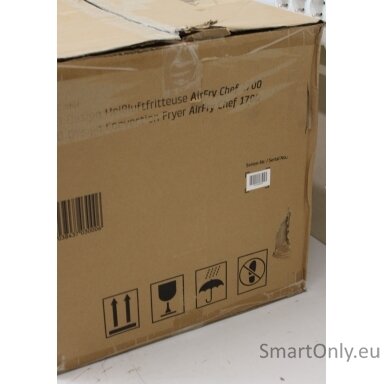 SALE OUT. | Caso | Air Fryer | 03000 AirFry Chef 1700 | Power 1700 W | Capacity 22 L | Black | DAMAGED PACKAGING | 24 month(s)