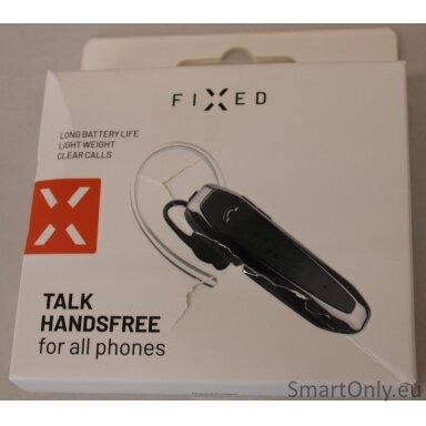 SALE OUT. | Fixed Talk 2 | Hands free device | 13.2 g | Black | DAMAGED PACKAGING SALE OUT. | Fixed Talk 2 | Hands free device | 13.2 g | Black | DAMAGED PACKAGING