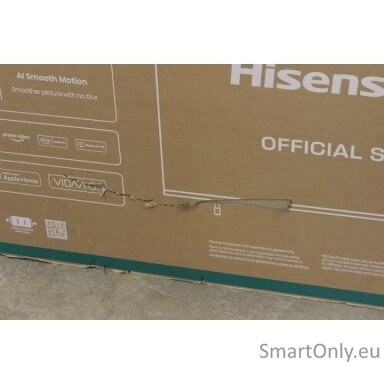 SALE OUT. Hisense 65E7Q 65" (164 cm) UHD QLED Smart TV | SALE OUT. Hisense UHD QLED Smart TV | 65E7Q | 65" | Smart TV | VIDAA OS | UHD | Black | DAMAGED PACKAGING