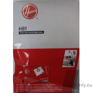 SALE OUT. | Hoover Pure Epa microfiber Vacuum cleaner bags | H81, | White | DAMAGED PACKAGING