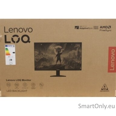 SALE OUT. Lenovo LOQ 27Q-10 27 inch Monitor | SALE OUT. | Lenovo | LOQ 27Q-10 | 27 " | IPS | QHD | 16:9 | 180 Hz | 0.5/1/2/3/4 ms | 2560 x 1440 pixels | 300 cd/m² | 2 | Grey | Warranty 36 month(s) | DAMAGED PACKAGING SALE OUT. Lenovo LOQ 27Q-10 27 inch Monitor | SALE OUT. | Lenovo | LOQ 27Q-10 | 27 " | IPS | QHD | 16:9 | 180 Hz | 0.5/1/2/3/4 ms | 2560 x 1440 pixels | 300 cd/m² | 2 | Grey | Warranty 36 month(s) | DAMAGED PACKAGING