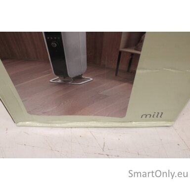 SALE OUT. Mill oil 1000W, Heat boost technology – highly efficient heaters, increased heat distribution | Mill | Heater | AB-H1000DN | Oil Filled Radiator | 1000 W | Number of power levels 3 | Suitable for rooms up to 12-16 m³ | White | DAMAGED PACKAGING