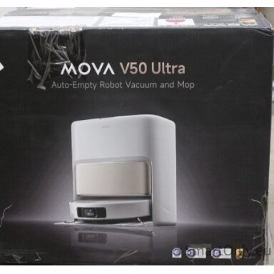 SALE OUT. MOVA V50 Ultra Robot Vacuum, White | MOVA Robot Vacuum | V50 Ultra | Wet&Dry | 6400 mAh | Dust capacity 3.2 L | 24000 Pa | White | DAMAGED PACKAGING | 34 month(s)
