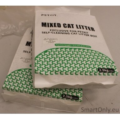 SALE OUT. | PETKIT Mixed Cat Litter, 3 bags | DAMAGED PACKAGING, MISSING 1 BAG SALE OUT. | PETKIT Mixed Cat Litter, 3 bags | DAMAGED PACKAGING, MISSING 1 BAG