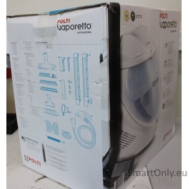 SALE OUT. Polti | Steam-Vacuum cleaner | Vaporetto Lecoaspira FAV30 | Power 1350 W | Steam pressure 4 bar | Water tank capacity 1.1 L | White | DAMAGFED PACKAGING,UNPACKED