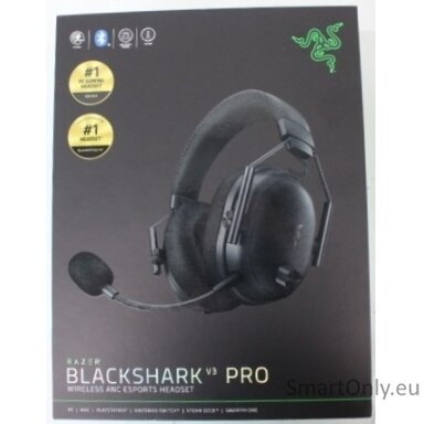SALE OUT. Razer BlackShark V3 Pro Gaming Headset, Over-Ear, Wireless, Black | SALE OUT. Razer Gaming Headset | BlackShark V3 Pro | Wireless/Wired | Over-Ear | Microphone | Black | Noise canceling | DAMAGED PACKAGING, DEMO SALE OUT. Razer BlackShark V3 Pro Gaming Headset, Over-Ear, Wireless, Black | SALE OUT. Razer Gaming Headset | BlackShark V3 Pro | Wireless/Wired | Over-Ear | Microphone | Black | Noise canceling | DAMAGED PACKAGING, DEMO