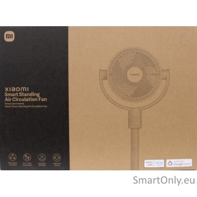 SALE OUT. Smart Standing Air Circulation Fan EU | Stand Fan | Diameter 32 cm | Number of speeds 100 | Oscillation | White | DEMO SALE OUT. Smart Standing Air Circulation Fan EU | Stand Fan | Diameter 32 cm | Number of speeds 100 | Oscillation | White | DEMO