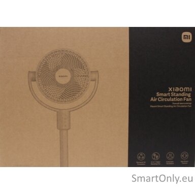 SALE OUT. Smart Standing Air Circulation Fan EU | Stand Fan | Diameter 32 cm | Number of speeds 100 | Oscillation | White | DEMO SALE OUT. Smart Standing Air Circulation Fan EU | Stand Fan | Diameter 32 cm | Number of speeds 100 | Oscillation | White | DEMO