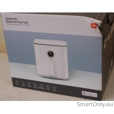 SALE OUT. Xiaomi Smart Air Fryer 6.5L White EU | Xiaomi Smart Air Fryer EU | Power 1800 W | Capacity 6.5 L | White | DAMAGED PACKAGING | 24 month(s)
