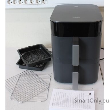 SALE OUT. Xiaomi Smart Double Stack Air Fryer 12L | Power 2800 W | Capacity 12 L | Black | UNPACKED, SCRATCHES ON  HANDLE, MISSING INNER PACKAGING | 24 month(s)
