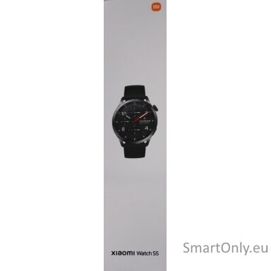 SALE OUT. Xiaomi Watch S5 46mm, Black | SALE OUT. Watch S5 46mm | Smart watch | AMOLED | 1.48” | Waterproof | Black | UNPACKED