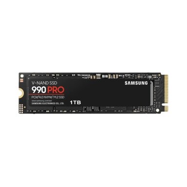 Samsung | 990 PRO | 1000 GB | SSD form factor M.2 2280 | Solid-state drive interface PCIe Gen4x4 | Read speed 7450 MB/s | Write speed 6900 MB/s