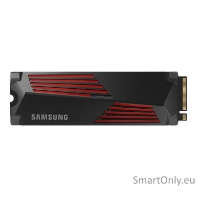 Samsung | 990 PRO with Heatsink | 2000 GB | SSD form factor M.2 2280 | Solid-state drive interface M.2 NVMe | Read speed 7450 MB/s | Write speed 6900 MB/s