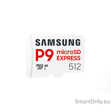 Samsung P9 Express | 512 GB | microSD | Flash memory class U3, V30, A1