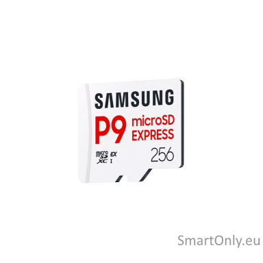Samsung P9 Express | MicroSD Card | 256 GB | microSDXC | Flash memory class U3, V30, A1 Samsung P9 Express | MicroSD Card | 256 GB | microSDXC | Flash memory class U3, V30, A1