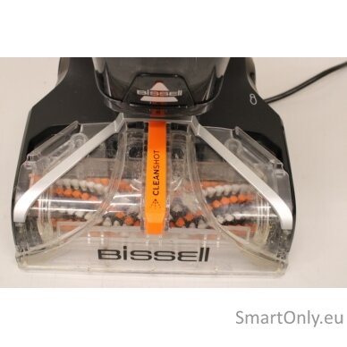 SALE OUT.  Bissell Carpet & Hard Surface Washer HydroWave Corded operating Handstick Washing function 385 W - V Titanium/Orange Warranty 24 month(s) USED, SCRATCHED, DIRTY 1