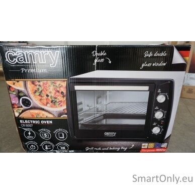 SALE OUT. Camry CR 6007 42 L, No, Electric Oven, 1800 W, White/Black, CRAMPED LEGS 3