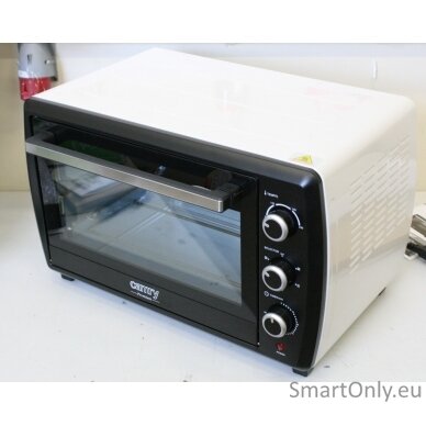 SALE OUT. Camry CR 6007 42 L, No, Electric Oven, 1800 W, White/Black, CRAMPED LEGS