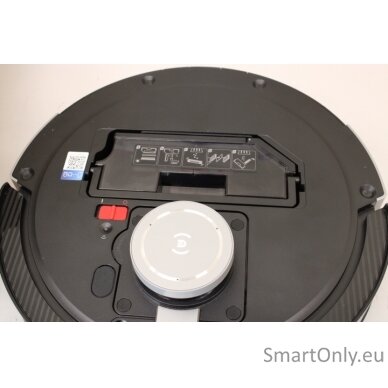 SALE OUT.  Ecovacs Robotic Vacuum Cleaner DEEBOT X1 PLUS Wet&Dry Lithium Ion 5200 mAh Dust capacity 0.4 + 3.2 L 5000 Pa Black/Silver Battery warranty 12 month(s) USED, DIRTY, SCRATCHED, MISSING TRASH BAGS 5