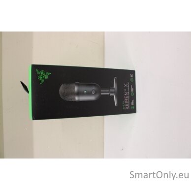 SALE OUT.  Razer Streaming Microphone Seiren V2 X USED AS DEMO Black 1