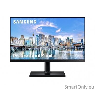 Samsung Flat Monitor F24T450FZUXEN 24 ", IPS, FHD, 1920 x 1080, 16:9, 5 ms, 250 cd/m², Black, 75 Hz, HDMI ports quantity 2