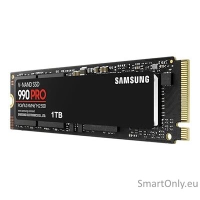 Samsung | 990 PRO | 1000 GB | SSD form factor M.2 2280 | Solid-state drive interface PCIe Gen4x4 | Read speed 7450 MB/s | Write speed 6900 MB/s 5