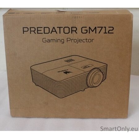 SALE OUT. Acer PREDATOR GM712 Projector, DLP, 4K UHD, 4000lm, 20000/1, HDMI, Black | SALE OUT. Acer | PREDATOR GM712 | 4K UHD (3840 x 2160) | 3600 ANSI lumens | Black | USED SALE OUT. Acer PREDATOR GM712 Projector, DLP, 4K UHD, 4000lm, 20000/1, HDMI, Black | SALE OUT. Acer | PREDATOR GM712 | 4K UHD (3840 x 2160) | 3600 ANSI lumens | Black | USED
