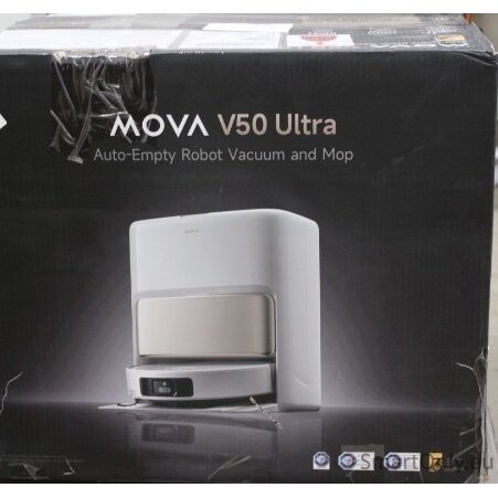 SALE OUT. MOVA V50 Ultra Robot Vacuum, White | MOVA Robot Vacuum | V50 Ultra | Wet&Dry | 6400 mAh | Dust capacity 3.2 L | 24000 Pa | White | DAMAGED PACKAGING | 34 month(s) SALE OUT. MOVA V50 Ultra Robot Vacuum, White | MOVA Robot Vacuum | V50 Ultra | Wet&Dry | 6400 mAh | Dust capacity 3.2 L | 24000 Pa | White | DAMAGED PACKAGING | 34 month(s)