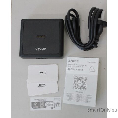 SALE OUT. Anker Prime Charging Base for Power Bank, 100W | A1902311 | Black | UNPACKED, DAMAGED PACKAGING, SCRATCHED 3 SALE OUT. Anker Prime Charging Base for Power Bank, 100W | A1902311 | Black | UNPACKED, DAMAGED PACKAGING, SCRATCHED 3