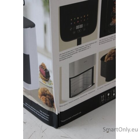 SALE OUT. MOVA FD10 Pro Air Fryer, 6 L, White | MOVA Air Fryer | FD10 Pro | Power 1800 W | Capacity 6 L | White | DAMAGED PACKAGING | 24 month(s) 4