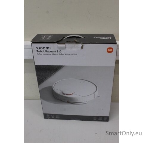 SALE OUT.  | Xiaomi | Robot Vacuum | S10 EU | Wet&Dry | Operating time (max) 130 min | Lithium Ion | 3200 mAh | Dust capacity 0.30 L | 4000 Pa | White | USED AS DEMO, DAMAGED PACKAGING, MISSING POWER STATION