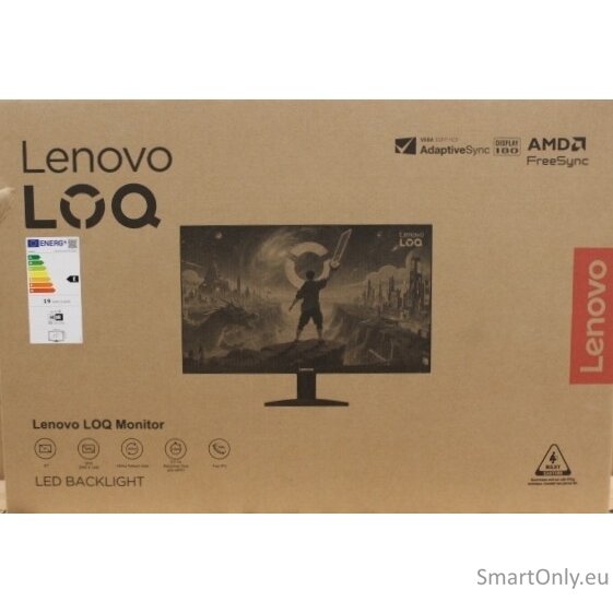 SALE OUT. Lenovo LOQ 27Q-10 27 inch Monitor | SALE OUT. | Lenovo | LOQ 27Q-10 | 27 " | IPS | QHD | 16:9 | 180 Hz | 0.5/1/2/3/4 ms | 2560 x 1440 pixels | 300 cd/m² | 2 | Grey | Warranty 36 month(s) | DAMAGED PACKAGING SALE OUT. Lenovo LOQ 27Q-10 27 inch Monitor | SALE OUT. | Lenovo | LOQ 27Q-10 | 27 " | IPS | QHD | 16:9 | 180 Hz | 0.5/1/2/3/4 ms | 2560 x 1440 pixels | 300 cd/m² | 2 | Grey | Warranty 36 month(s) | DAMAGED PACKAGING