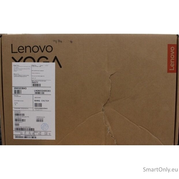 SALE OUT. Lenovo Yoga Slim 7 14AKP10 14 WUXGA AMD R5 AI 330/16GB/512GB/AMD Radeon 820M/WIN11 Home/ENG Backlit kbd/Tidal Teal/2Y Warranty | Lenovo- Yoga Slim 7 14AKP10 AMD | Tidal Teal | 14 " | OLED | WUXGA | 1920 x 1200 pixels | Glossy | AMD Ryzen AI 5 | SALE OUT. Lenovo Yoga Slim 7 14AKP10 14 WUXGA AMD R5 AI 330/16GB/512GB/AMD Radeon 820M/WIN11 Home/ENG Backlit kbd/Tidal Teal/2Y Warranty | Lenovo- Yoga Slim 7 14AKP10 AMD | Tidal Teal | 14 " | OLED | WUXGA | 1920 x 1200 pixels | Glossy | AMD Ryzen AI 5 |
