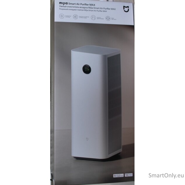 SALE OUT. Xiaomi Mijia Smart Air Purifier Max EU | Xiaomi Mijia Smart Air Purifier Max EU | Suitable for rooms up to 63-108 m² | White | DAMAGED PACKAGING SALE OUT. Xiaomi Mijia Smart Air Purifier Max EU | Xiaomi Mijia Smart Air Purifier Max EU | Suitable for rooms up to 63-108 m² | White | DAMAGED PACKAGING