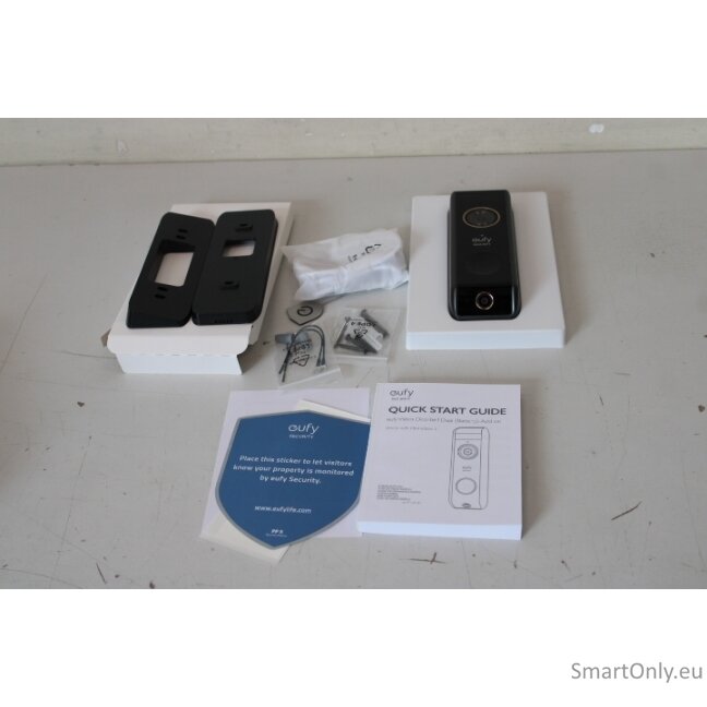 SALE OUT. Anker Eufy Doorbell 2 Pro, Black | SALE OUT. Anker Eufy Doorbell 2 Pro | UNPACKED, SCRATCHED TOP 2 SALE OUT. Anker Eufy Doorbell 2 Pro, Black | SALE OUT. Anker Eufy Doorbell 2 Pro | UNPACKED, SCRATCHED TOP 2