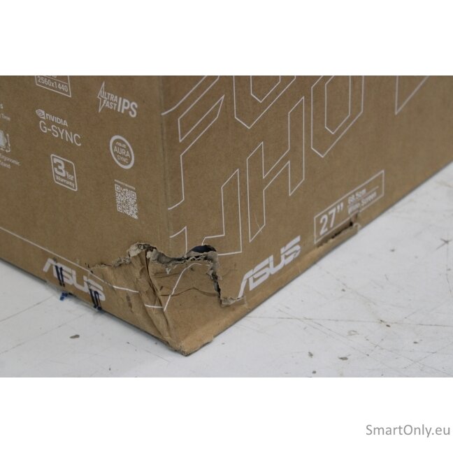 SALE OUT. | Asus | ROG Strix Pulsar XG27AQNGV | 27 " | Ultrafast IPS | 16:9 | 360 Hz | 1 ms | 2560 x 1440 pixels | 400 cd/m² | HDMI ports quantity 2 | Warranty 36 month(s) | DAMAGED PACKAGING 1