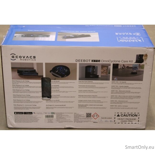 SALE OUT. Ecovacs DEEBOT X11S OmniCyclone and Care Kit For X11S OmniCyclone Series | Ecovacs DAMAGED PACKAGING | 24 month(s) 4 SALE OUT. Ecovacs DEEBOT X11S OmniCyclone and Care Kit For X11S OmniCyclone Series | Ecovacs DAMAGED PACKAGING | 24 month(s) 4