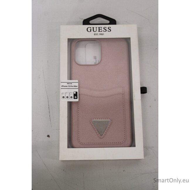 SALE OUT. Guess GUHCP13XPSATPP iPhone 13 Pro Max 6,7" różowy/pink hardcase SaffianoTriangle Logo Cardslot DIRTY PACKAGING | SALE OUT. SALE OUT. GUESS DIRTY PACKAGING SALE OUT. Guess GUHCP13XPSATPP iPhone 13 Pro Max 6,7" różowy/pink hardcase SaffianoTriangle Logo Cardslot DIRTY PACKAGING | SALE OUT. SALE OUT. GUESS DIRTY PACKAGING