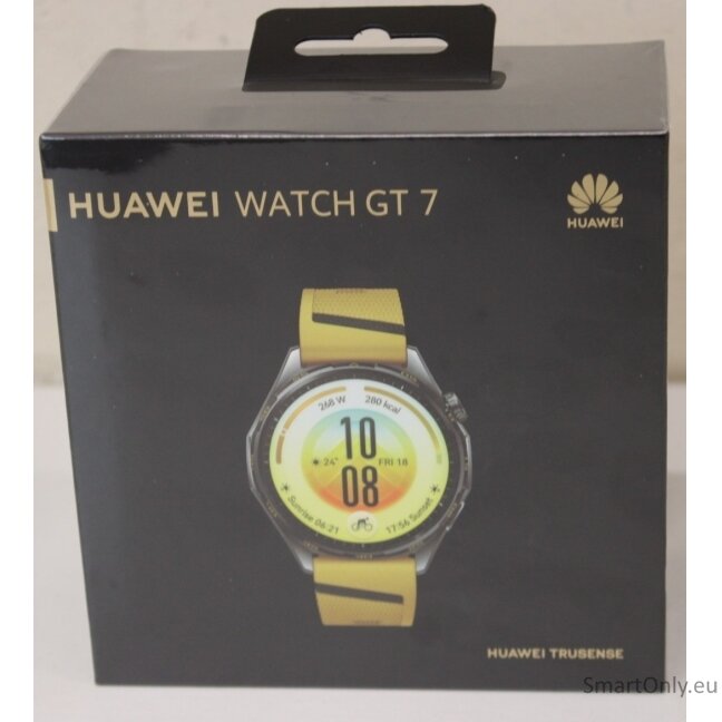 SALE OUT. HUAWEI WATCH GT 7 46mm, Yellow, Atum-B39FY DAMAGED PACKAGING | SALE OUT. | DAMAGED PACKAGING SALE OUT. HUAWEI WATCH GT 7 46mm, Yellow, Atum-B39FY DAMAGED PACKAGING | SALE OUT. | DAMAGED PACKAGING