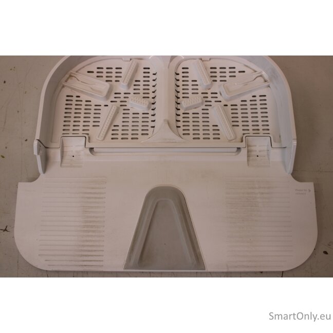 SALE OUT. Midea V12 Robot Vacuum Cleaner, White | Midea | Robot Vacuum Cleaner | V12 | Wet&Dry | 5200 mAh | Dust capacity 3 L | 5000 Pa | White | Battery warranty 20 month(s) | DAMAGED PACKAGING AND PAINT, MISSING INNER PACKAGING, SCRATCHED, DIRTY | 24 mo 10 SALE OUT. Midea V12 Robot Vacuum Cleaner, White | Midea | Robot Vacuum Cleaner | V12 | Wet&Dry | 5200 mAh | Dust capacity 3 L | 5000 Pa | White | Battery warranty 20 month(s) | DAMAGED PACKAGING AND PAINT, MISSING INNER PACKAGING, SCRATCHED, DIRTY | 24 mo 10