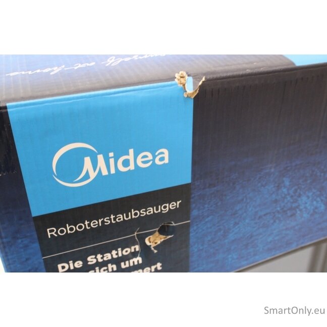 SALE OUT. Midea V12 Robot Vacuum Cleaner, White | Midea | Robot Vacuum Cleaner | V12 | Wet&Dry | 5200 mAh | Dust capacity 3 L | 5000 Pa | White | Battery warranty 20 month(s) | DAMAGED PACKAGING AND PAINT, MISSING INNER PACKAGING, SCRATCHED, DIRTY | 24 mo 3 SALE OUT. Midea V12 Robot Vacuum Cleaner, White | Midea | Robot Vacuum Cleaner | V12 | Wet&Dry | 5200 mAh | Dust capacity 3 L | 5000 Pa | White | Battery warranty 20 month(s) | DAMAGED PACKAGING AND PAINT, MISSING INNER PACKAGING, SCRATCHED, DIRTY | 24 mo 3